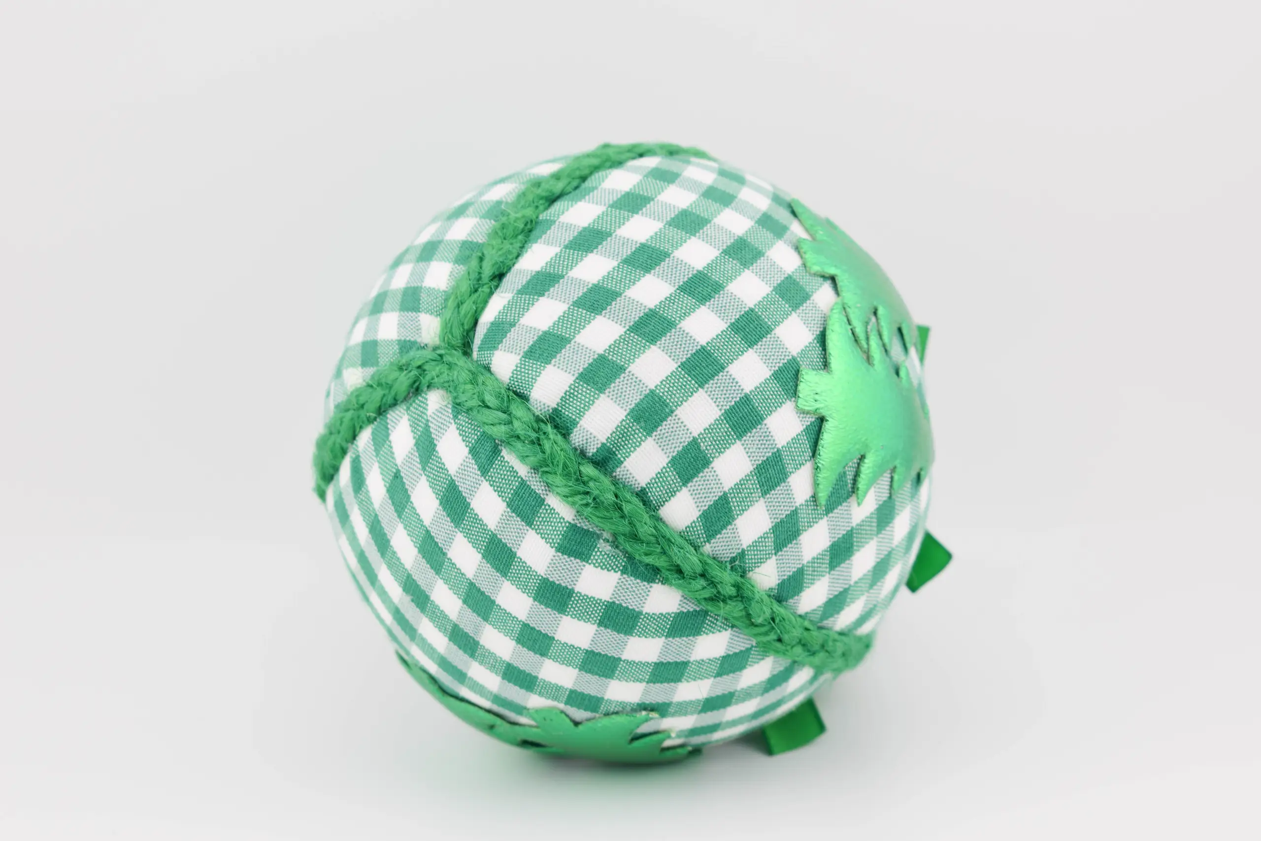 Vichy Green' Christmas Ball - Image 4
