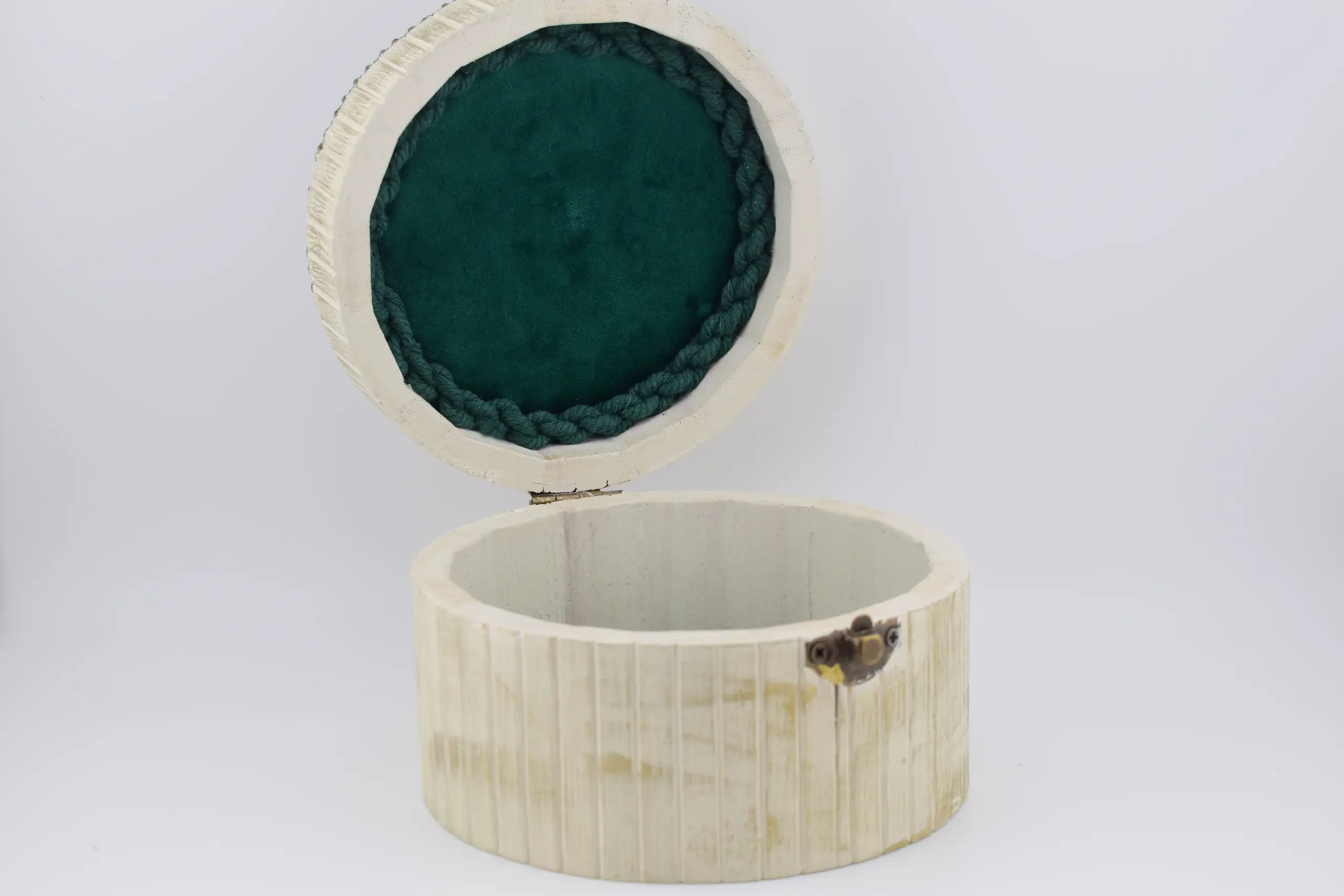 Bola de Navidad 'Poinsetia' con caja de madera - Imagen 5