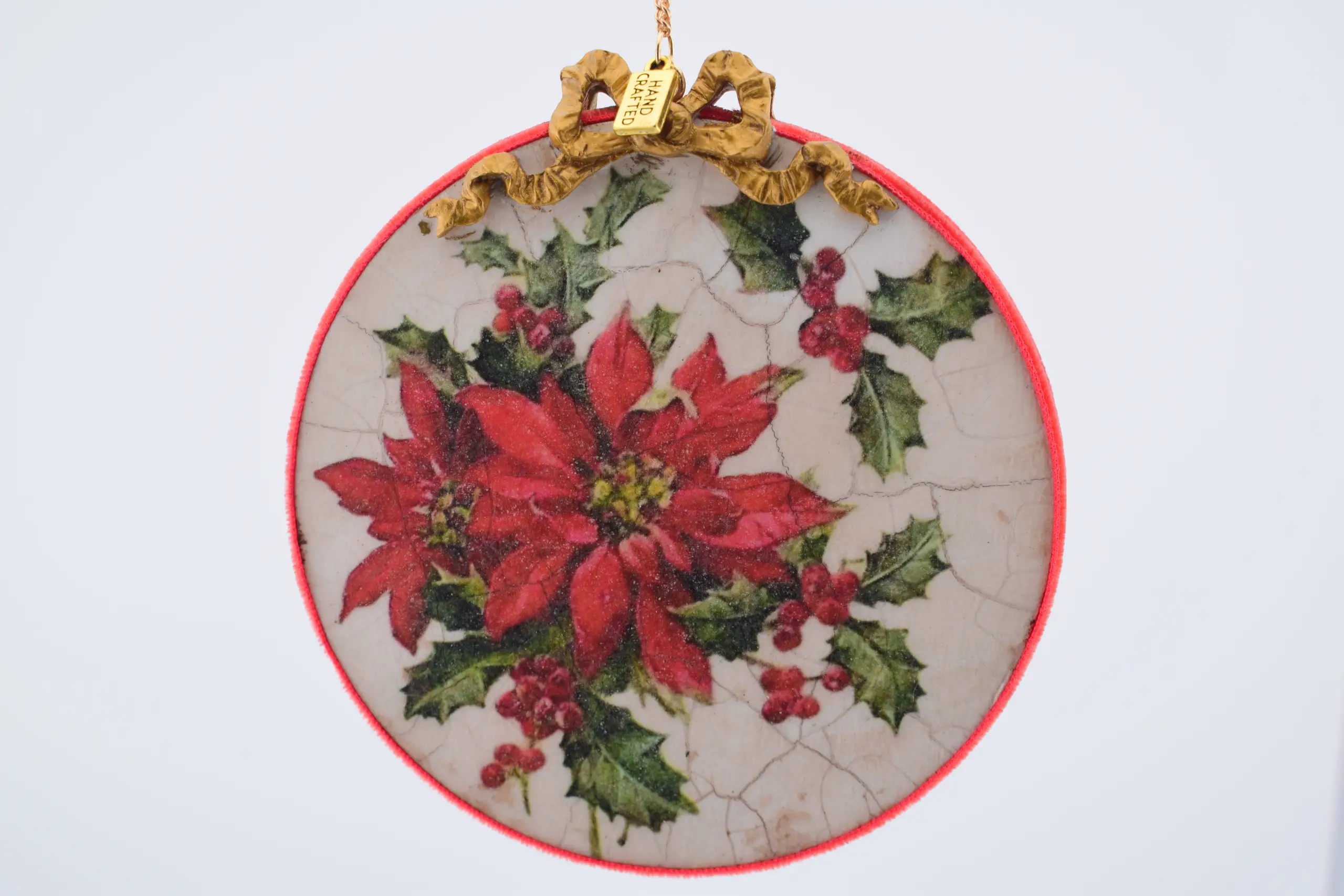 Santa Claus and Poinsettia - Image 2